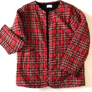 Tartan Quilted Jacket